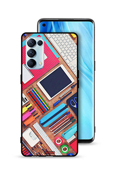 Tolwak غطاء حماية لهاتف Oppo Reno5 Pro 5G بتصميم فتاة هوبي ديسك