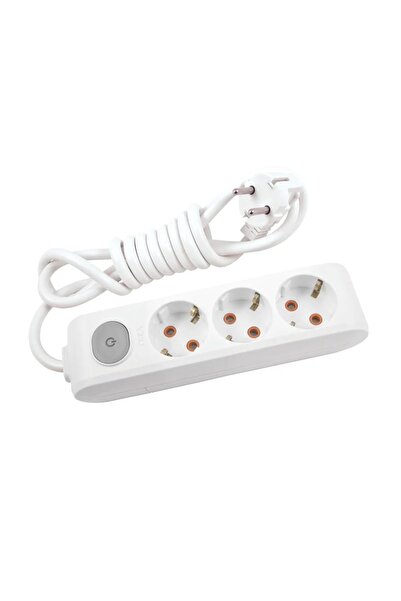 VİKO Multi-let Üçlü Anaht. Topraklı Grup Priz(Ç.K.)(3 MT)