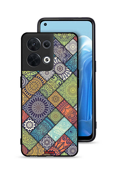 Tolwak غطاء حماية لهاتف Oppo Reno8 5G بنمط ماندالا
