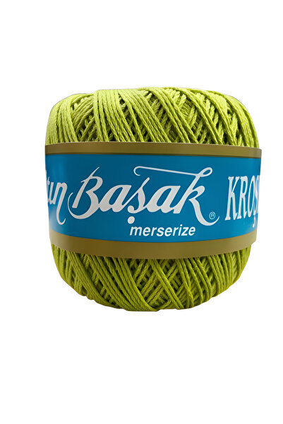 Genel Markalar Altın Başak Kroşe Solmaz Merserize El Örgü Dantel İpliği 50 gr