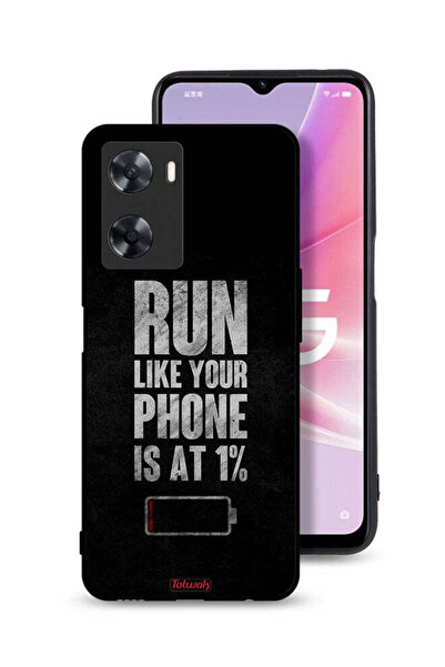 Tolwak غطاء حماية لهاتف Oppo A57s، اركض كما لو أن هاتفك يعمل بنسبة 1%