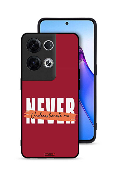 Tolwak غطاء حماية لهاتف Oppo Reno8 Pro Plus 5G لا تستهن بي أبدًا