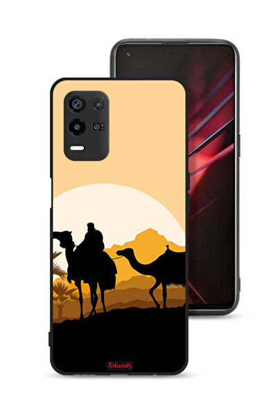 Tolwak غطاء حماية Oppo K9x بتصميم فن الجمال في الصحراء