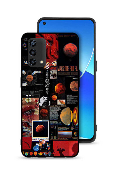Tolwak غطاء حماية لهاتف Oppo A95 4G ​​برسومات مارس آرت