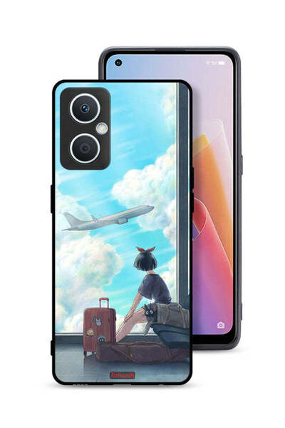 Tolwak غطاء حماية Oppo A96 5G (الصين) بتصميم فن السفر