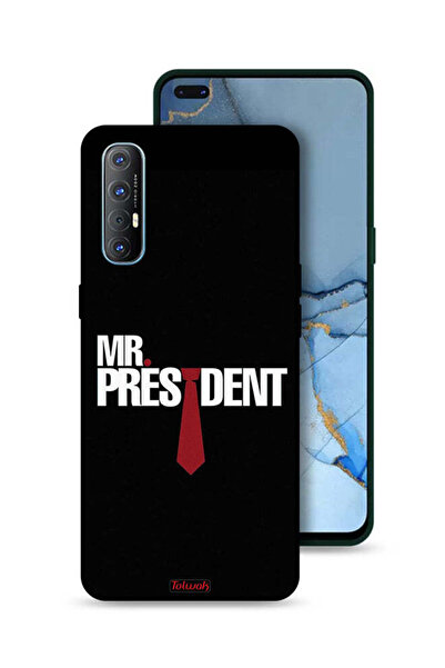 Tolwak غطاء حماية لهاتف Oppo Reno3 Pro 4G Mr President