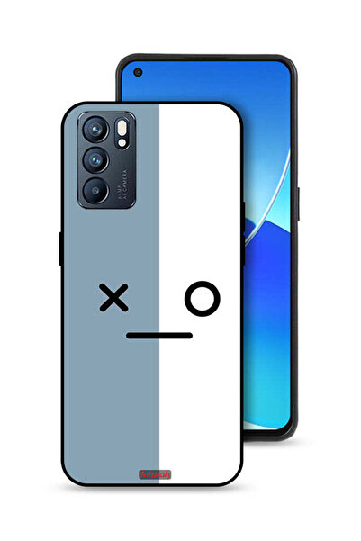 Tolwak غطاء حماية لهاتف Oppo Reno6 5G بأيقونات الوجه