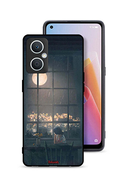Tolwak غطاء حماية Oppo A96 5G (الصين) مع رسم القمر