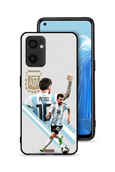 Tolwak غطاء حماية لهاتف Oppo Reno7 SE 5G برسومات ليو ميسي