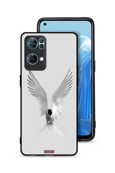 Tolwak Oppo Reno7 Pro 5G Protective Case Cover Wings