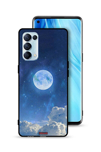 Tolwak غطاء حماية لهاتف Oppo Reno5 Pro 5G بتصميم غيوم القمر