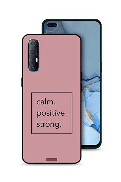 Tolwak غطاء حماية لهاتف Oppo Reno3 Pro 4G - هادئ، إيجابي، قوي