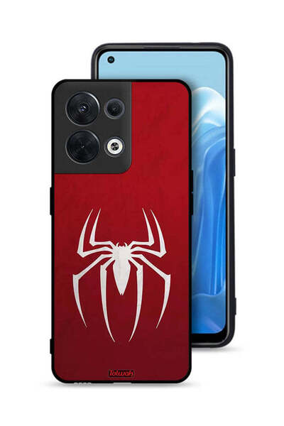 Tolwak Oppo Reno8 5G Protective Case Cover Spider Icon