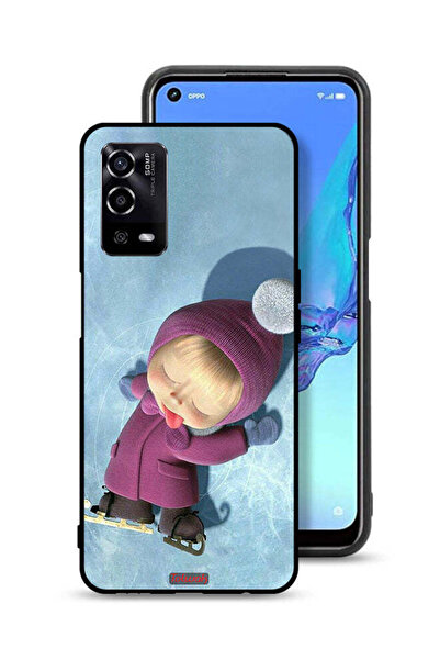 Tolwak غطاء حماية لطيف على شكل دمية لهاتف Oppo A55 4G