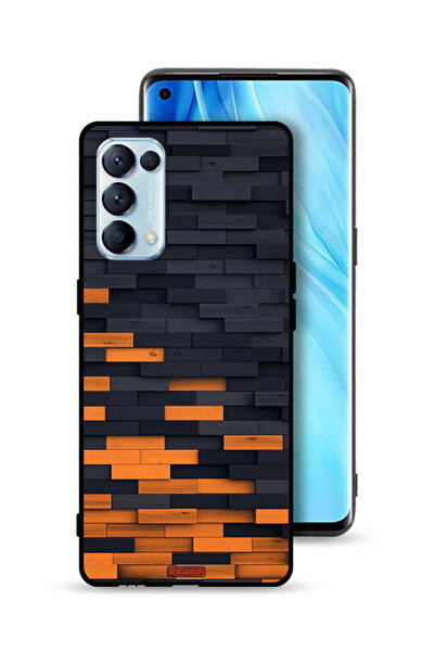 Tolwak غطاء حماية خشبي لهاتف Oppo Reno5 Pro 5G