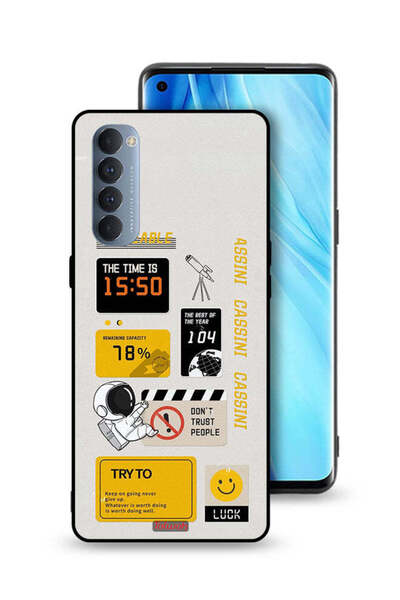 Tolwak Oppo Reno4 Pro 4G Protective Case Cover Do Not Trust People
