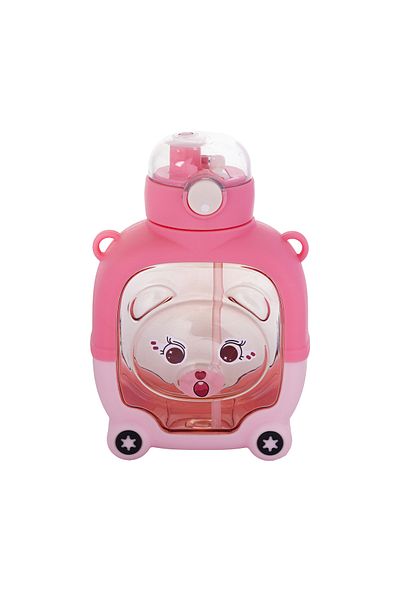 Relaxion Gift, Imported Luxury Pink Flask/Drinking Bottle 1000 ml (451)