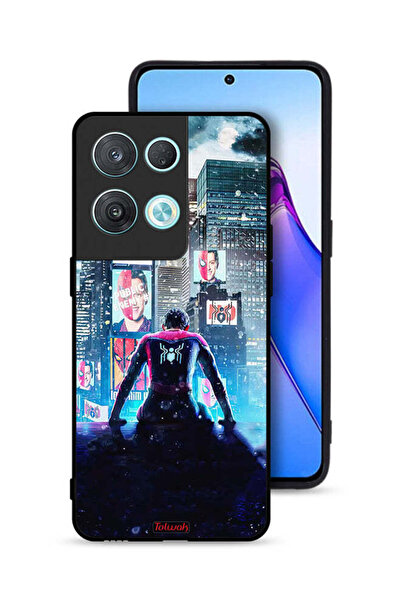 Tolwak Oppo Reno8 Pro 5G Protective Case Cover Spider Man
