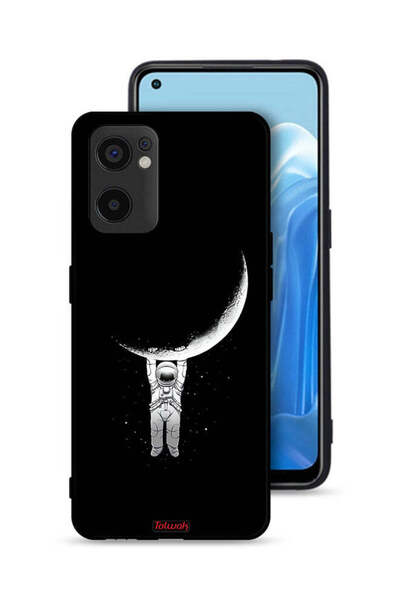 Tolwak غطاء حماية لهاتف Oppo Reno7 SE 5G معلق على سطح القمر