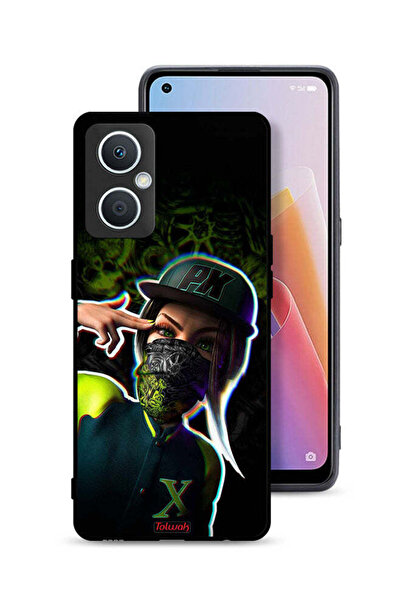 Tolwak جراب حماية لهاتف Oppo A96 5G (الصين) برسومات فنية جمالية للفتيات