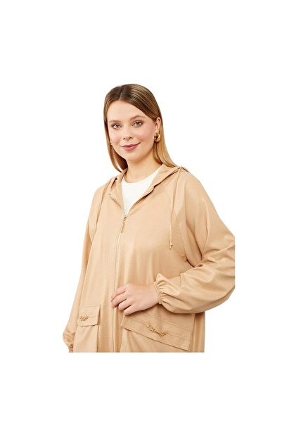 Levidor Αθλητική φόρμα με κουκούλα και κλείσιμο με φερμουάρ