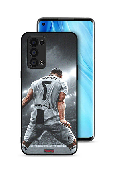 Tolwak غطاء حماية لهاتف Oppo Reno6 Pro Plus 5G بطبعة احتفال كريستيانو رونالدو