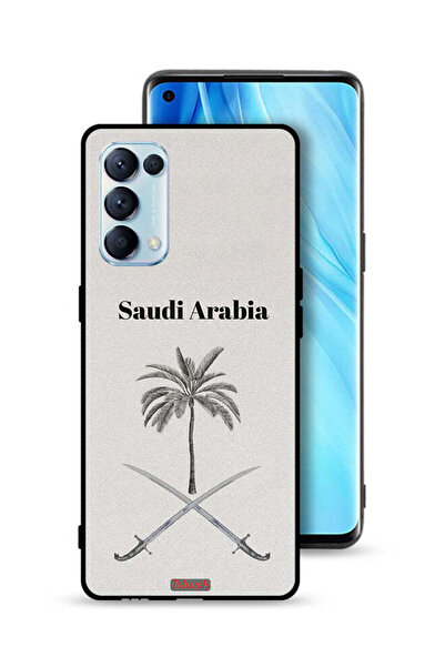 Tolwak غطاء حماية لهاتف أوبو رينو 5 برو 5G - لوحة فنية لعلامة المملكة العربية...