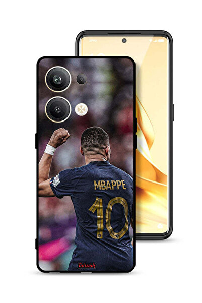 Tolwak غطاء حماية لهاتف Oppo Reno9 Pro Plus 5G بتصميم Mbappe 10