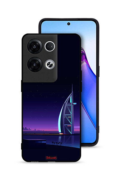 Tolwak غطاء حماية لهاتف Oppo Reno8 Pro Plus 5G - برج العرب - فن رقمي