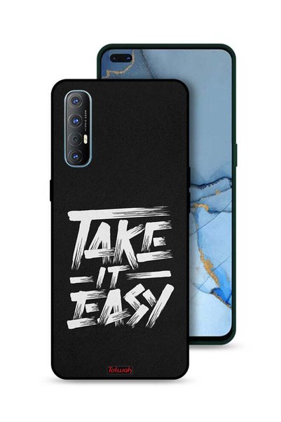 Tolwak غطاء حماية لهاتف Oppo Reno3 Pro 4G - Take It Easy