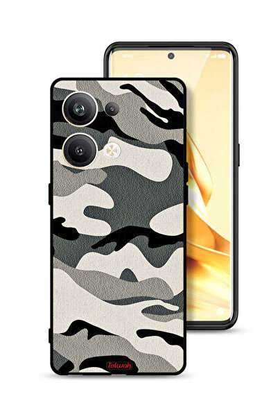 Tolwak غطاء حماية مموه لهاتف Oppo Reno9 Pro Plus 5G