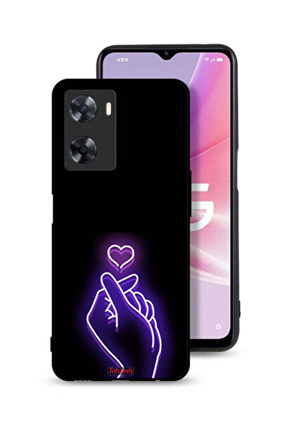 Tolwak غطاء حماية لهاتف Oppo A57s - قلب صغير قابل للطي