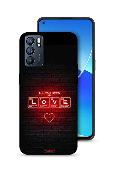 Tolwak غطاء حماية لهاتف Oppo Reno6 5G كل ما تحتاجه هو الحب