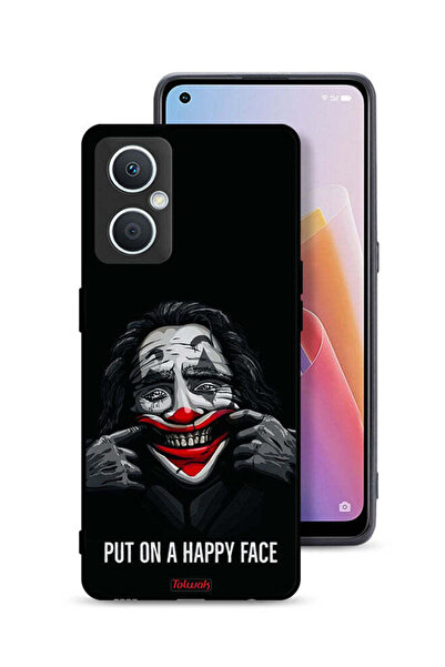 Tolwak غطاء حماية لهاتف Oppo A96 5G (الصين) بوجه سعيد