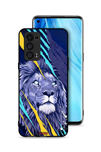 Tolwak غطاء حماية لهاتف Oppo Reno6 Pro Plus 5G الأسد الملك