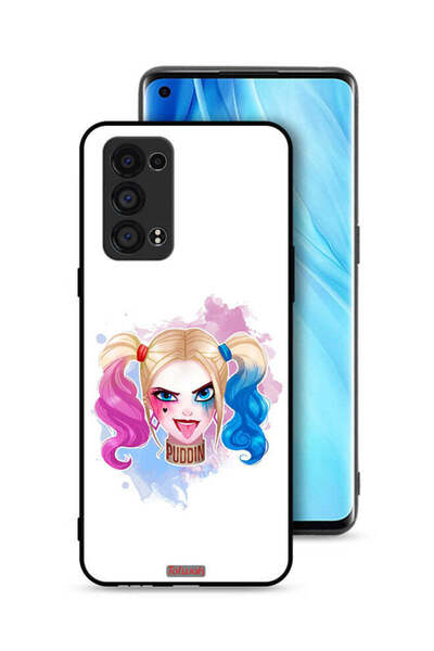 Tolwak غطاء حماية لهاتف Oppo Reno6 Pro Plus 5G برسومات هارلي كوين