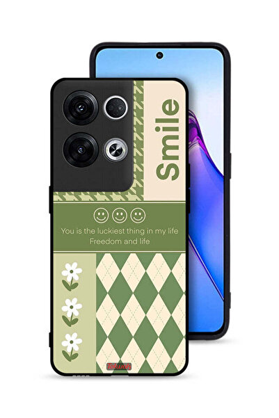 Tolwak غطاء حماية لهاتف Oppo Reno8 Pro Plus 5G الابتسامة هي أسعد شيء في حياتي