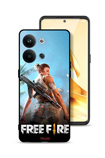 Tolwak غطاء حماية لهاتف Oppo Reno9 5G - فري فاير