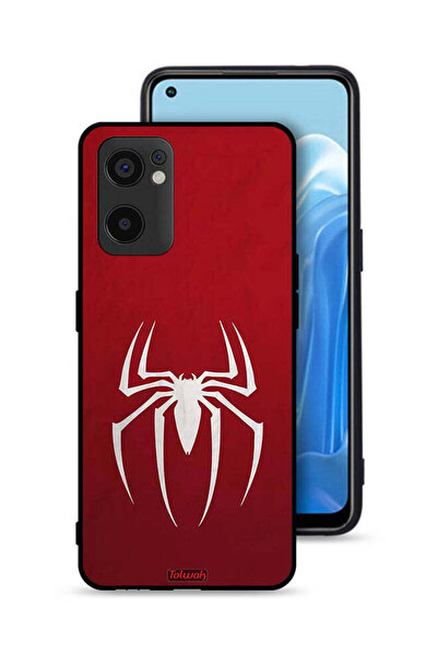 Tolwak Oppo Reno7 SE 5G Protective Case Cover Spider Icon