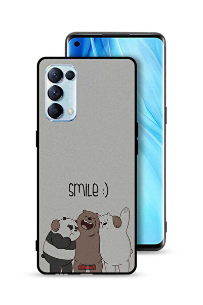Tolwak غطاء حماية لهاتف Oppo Reno5 Pro 5G بابتسامة الأصدقاء