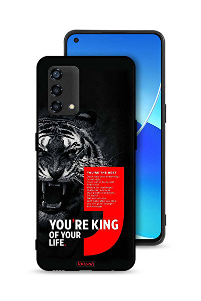 Tolwak غطاء حماية لهاتف Oppo Reno6 Lite أنت ملك حياتك