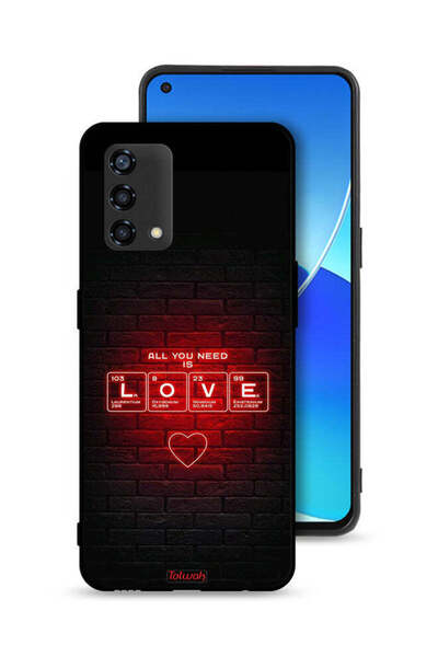 Tolwak غطاء حماية لهاتف Oppo Reno6 Lite كل ما تحتاجه هو الحب