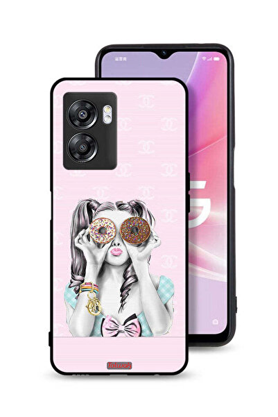 Tolwak غطاء حماية لهاتف Oppo A57 5G يحمل دوناتين