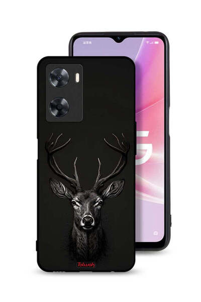 Tolwak Oppo A77s Protective Case Cover Deer Digital Art
