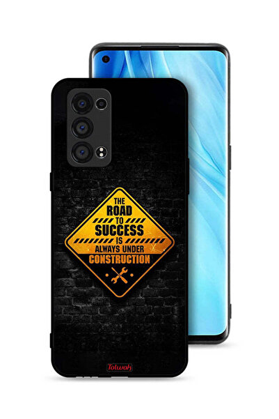 Tolwak غطاء حماية لهاتف Oppo Reno6 Pro Plus 5G الطريق إلى النجاح دائمًا قيد ا...