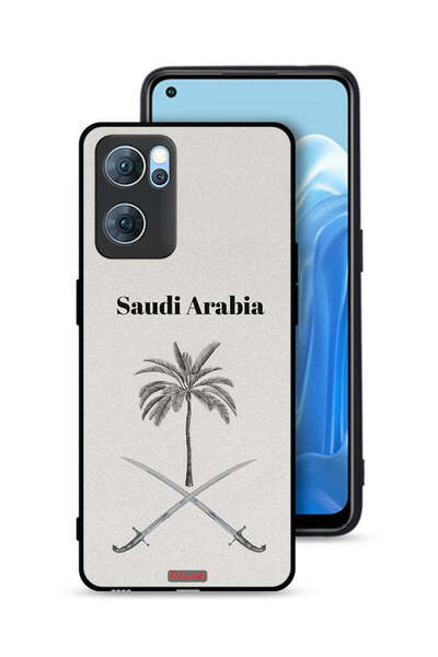Tolwak غطاء حماية لهاتف Oppo Reno7 5G بشعار المملكة العربية السعودية