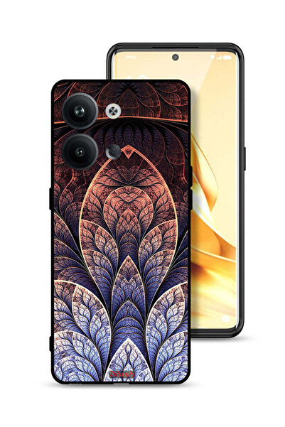 Tolwak غطاء حماية لهاتف Oppo Reno9 5G بتصميم زهور كسورية تجريدية