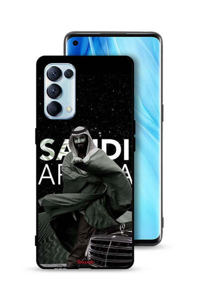 Tolwak غطاء حماية لهاتف أوبو رينو 5 برو 5G ولي العهد الأمير محمد بن سلمان