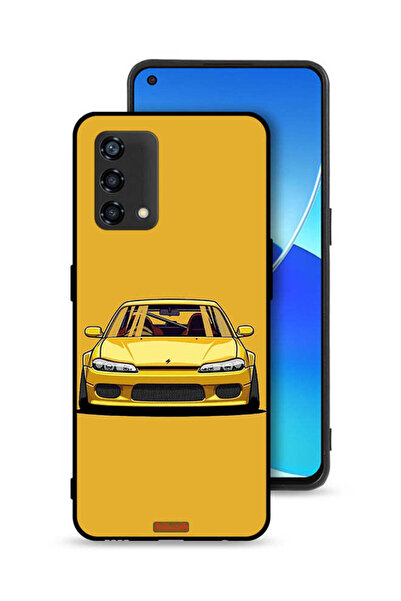 Tolwak Oppo A95 4G Protective Case Cover Car Art