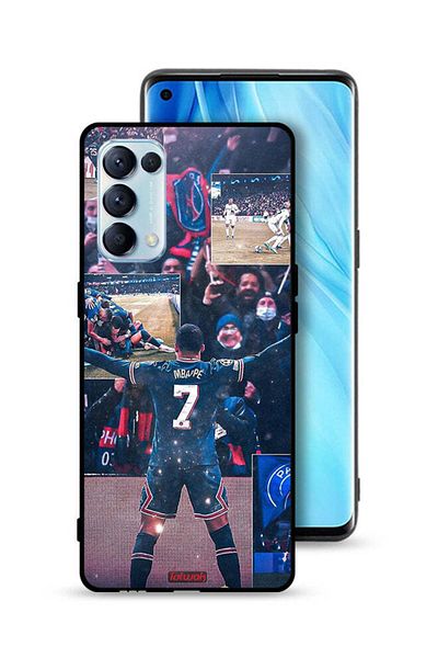 Tolwak غطاء حماية لهاتف Oppo Reno5 Pro 5G Mbappy